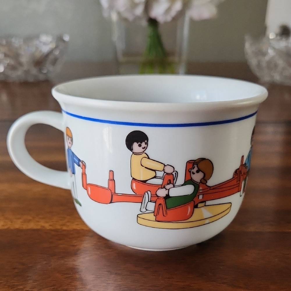 Arzberg 1991 Children Playmobil Ceramic Mug